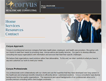 Tablet Screenshot of coryus.com